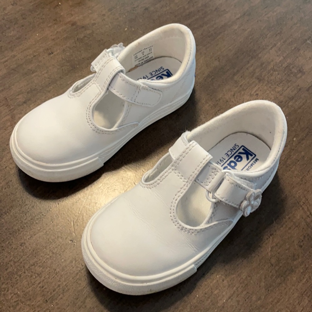 Toddler Keds white shoes